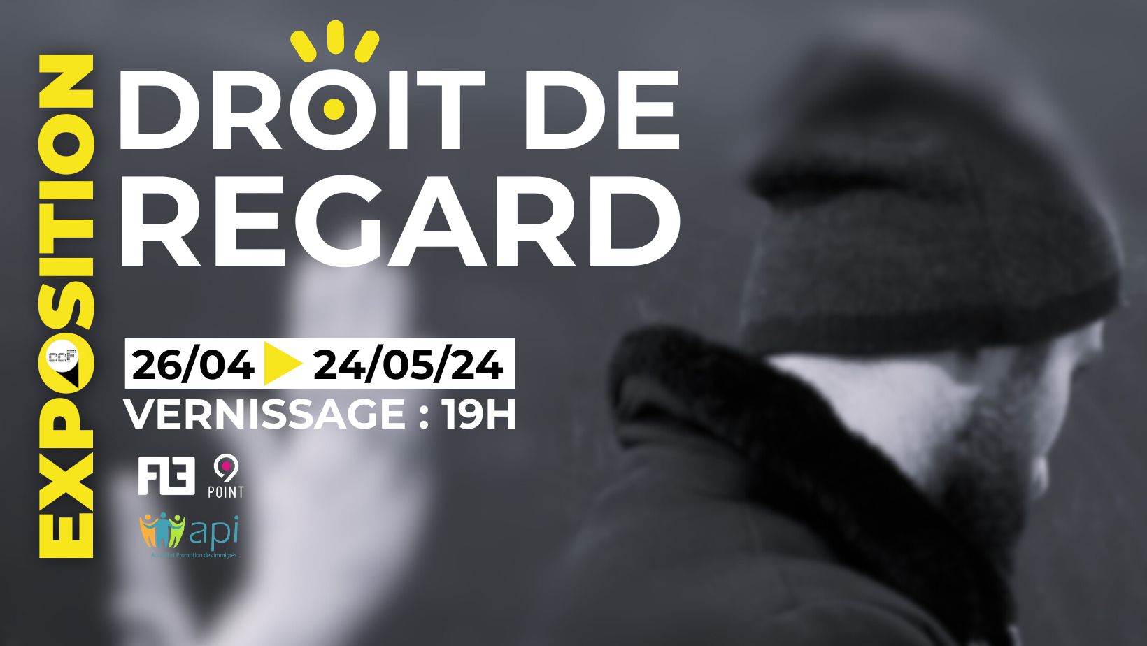 droit de regard - un homme de dos