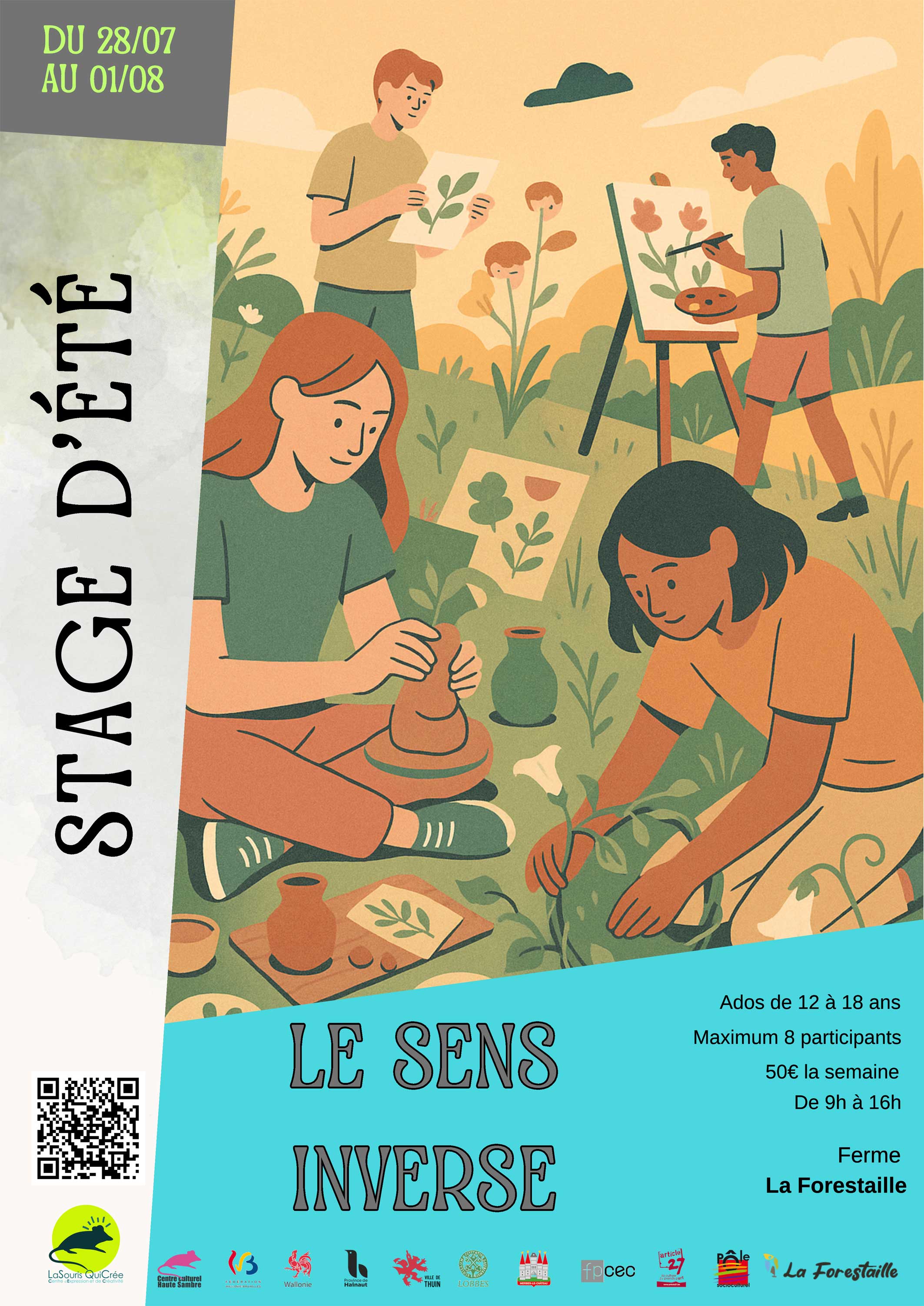 Stage d’été « Le sens inverse »