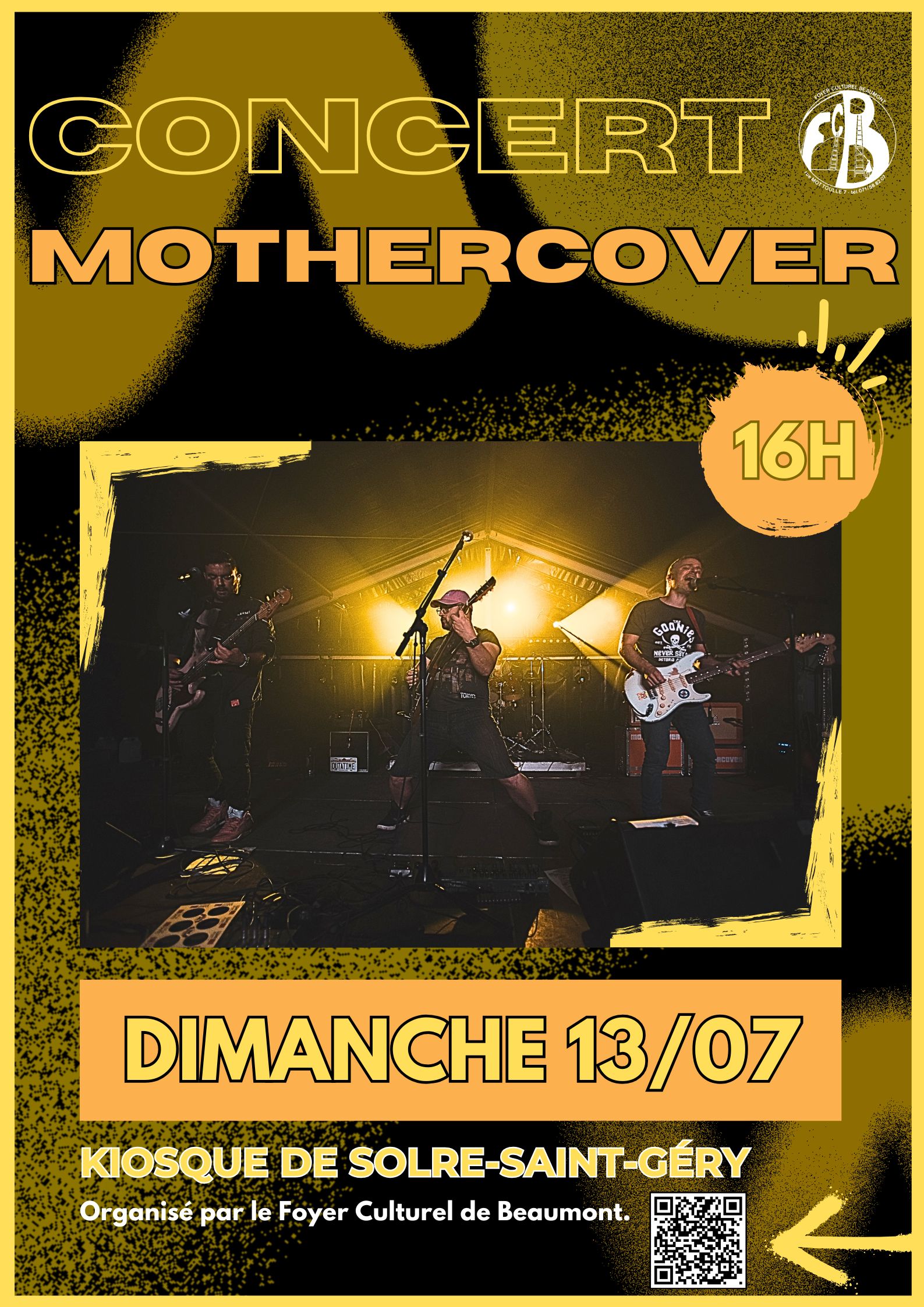 affiche concert