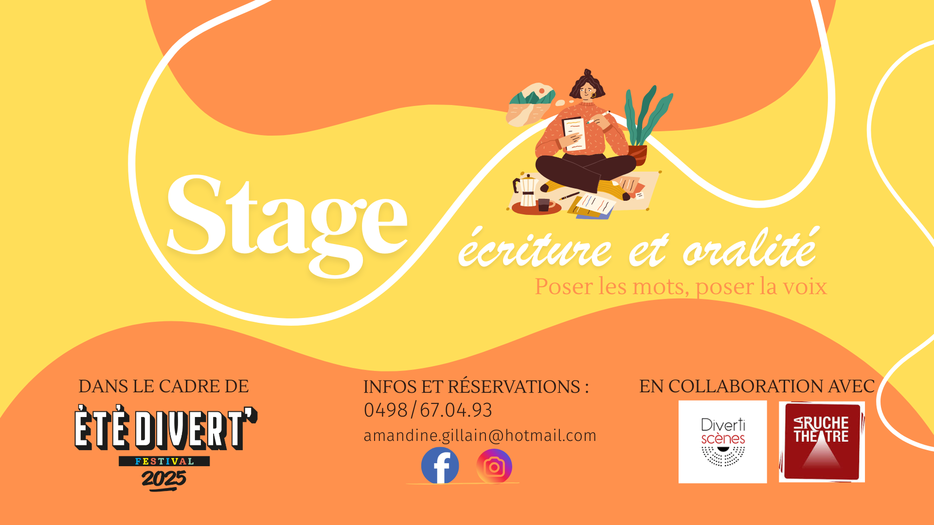 3 jours pour soi, pour nos mots, pour les porter haut.