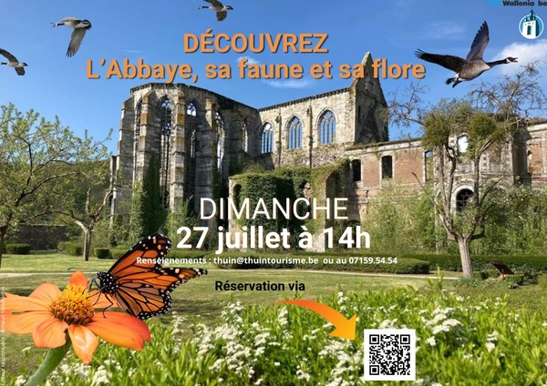 Visite guidée : "L'Abbaye d'Aulne, sa faune et sa flore"