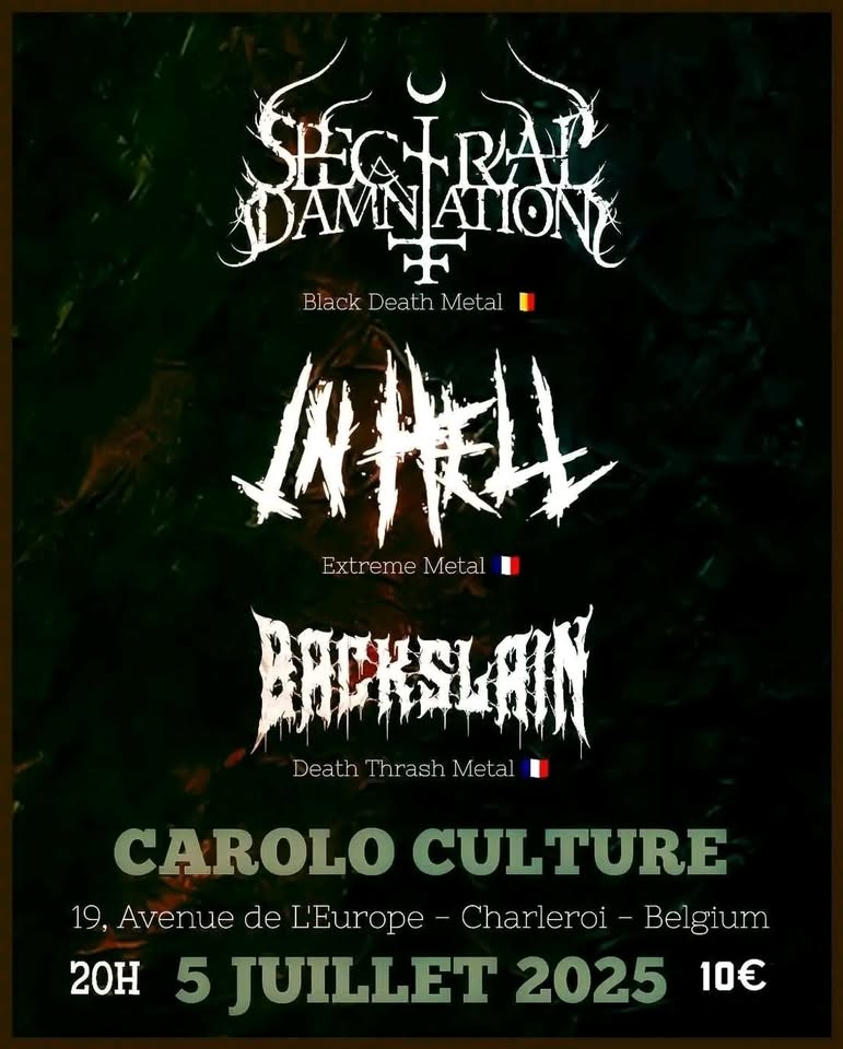 Hell Night Fest. Spectral Damnation - In hell (fr) - backslain (fr)