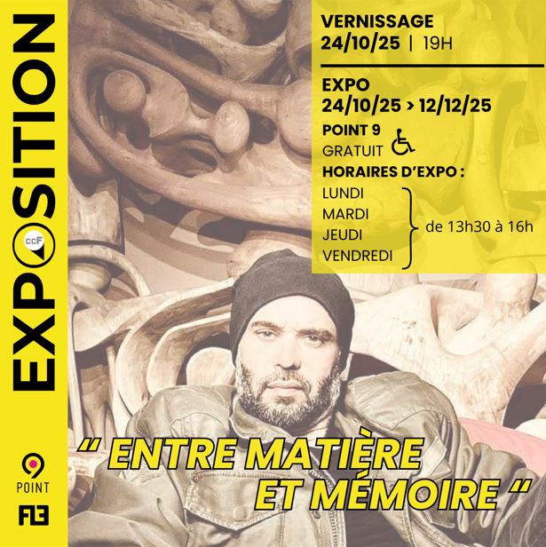 Exposition : "Entre Matière et Mémoire"
