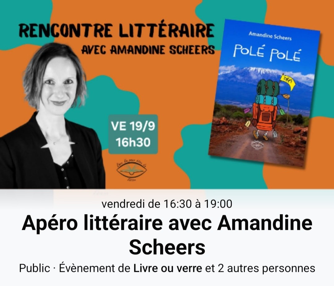 Sortie officielle du roman d'Amandine Scheers