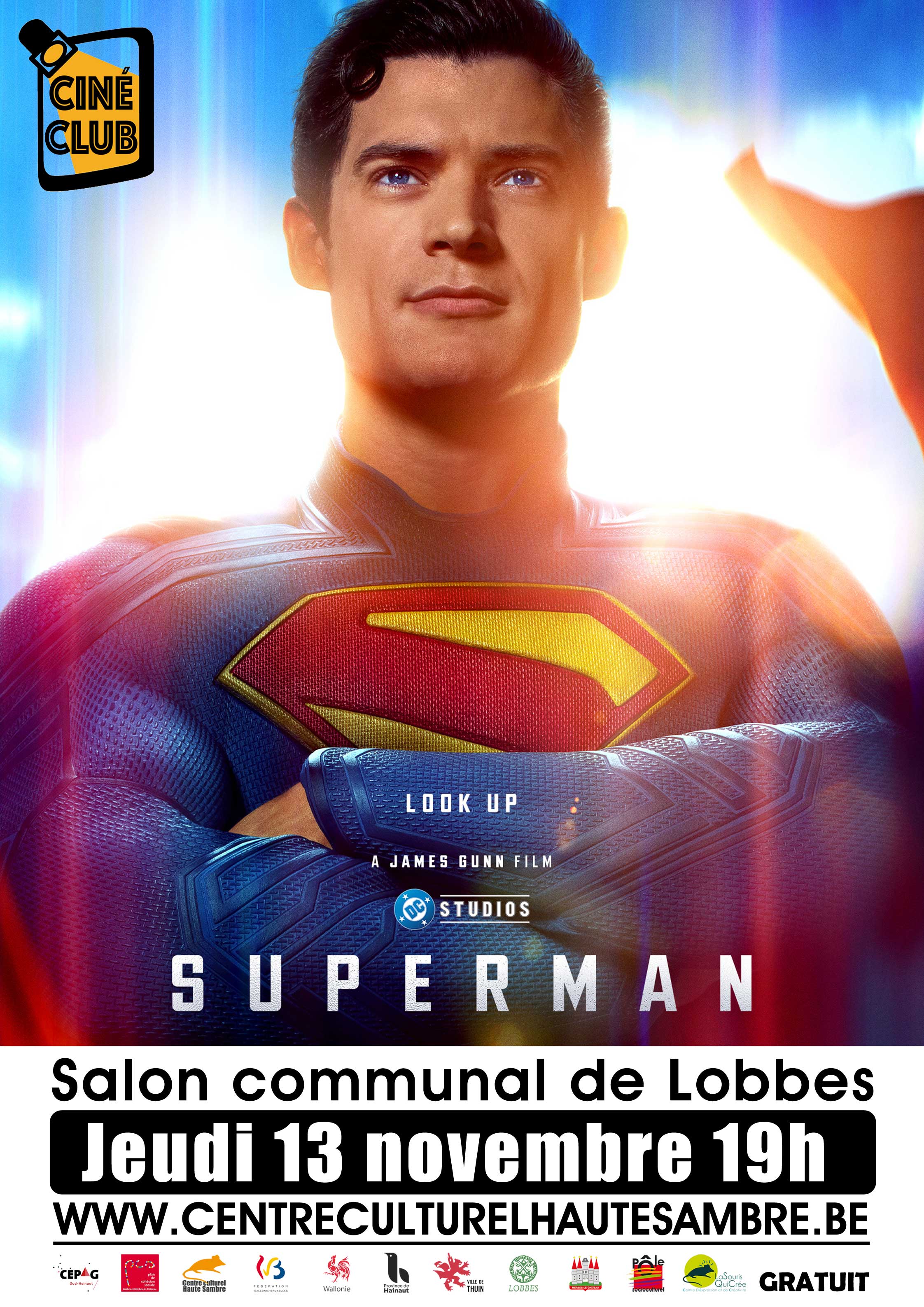 Ciné-Club à Lobbes « Superman »