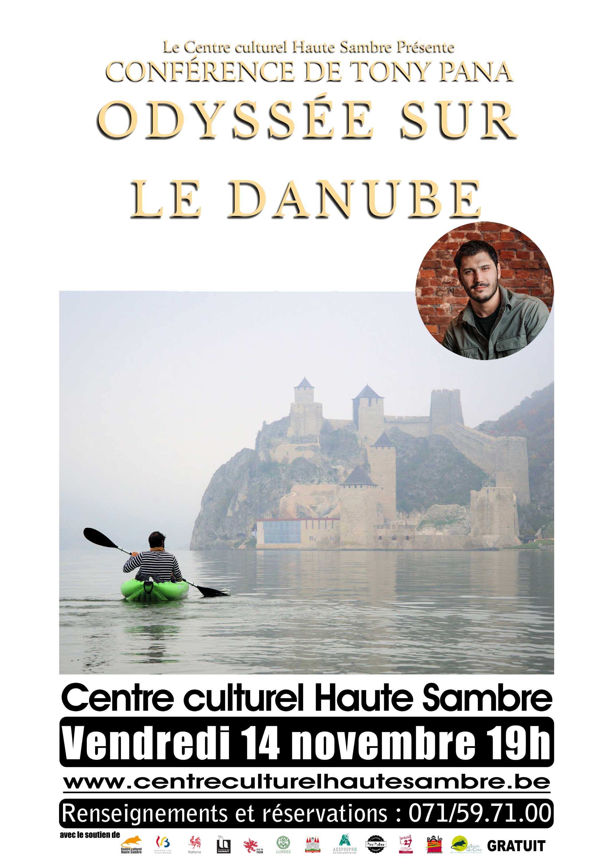 Conférence de Tony Pana : « Odysée sur le Danube »