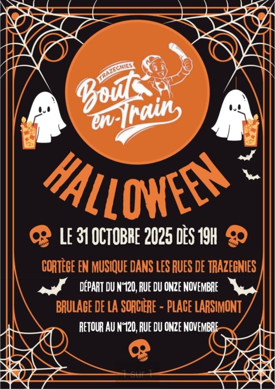 Halloween à Trazegnies