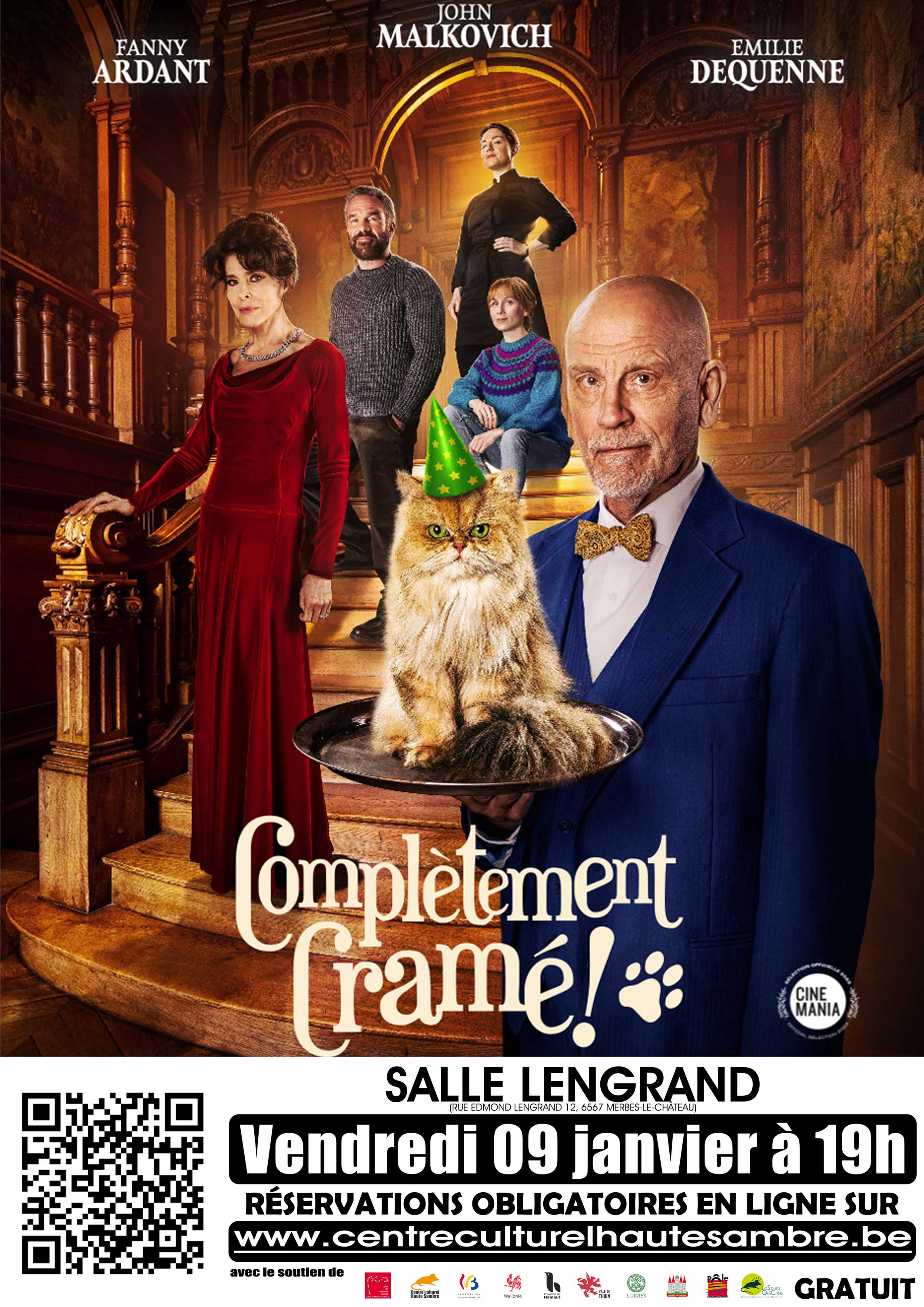 Ciné-Club « Complètement cramé » à Merbes-le-Château 