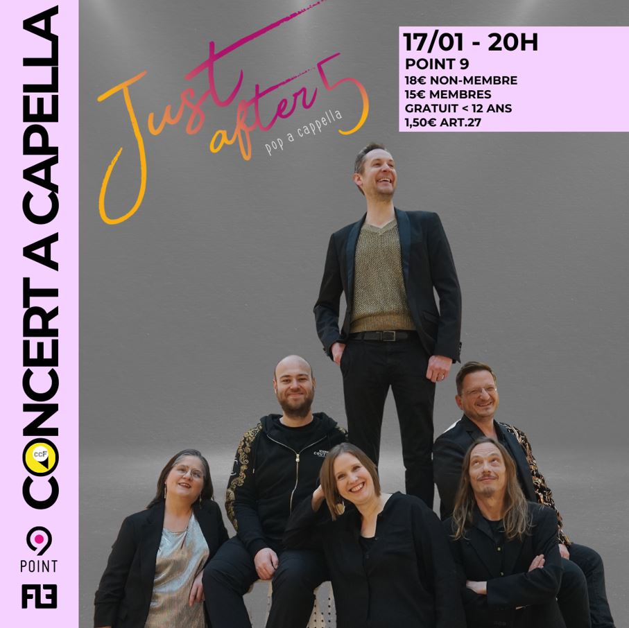 Just After 5 - Concert A capella