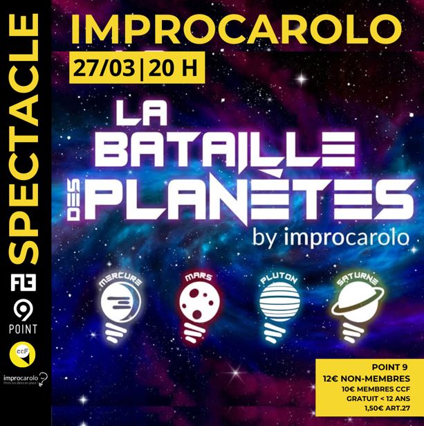 La Bataille des Plan&egrave;tes | Improcarolo