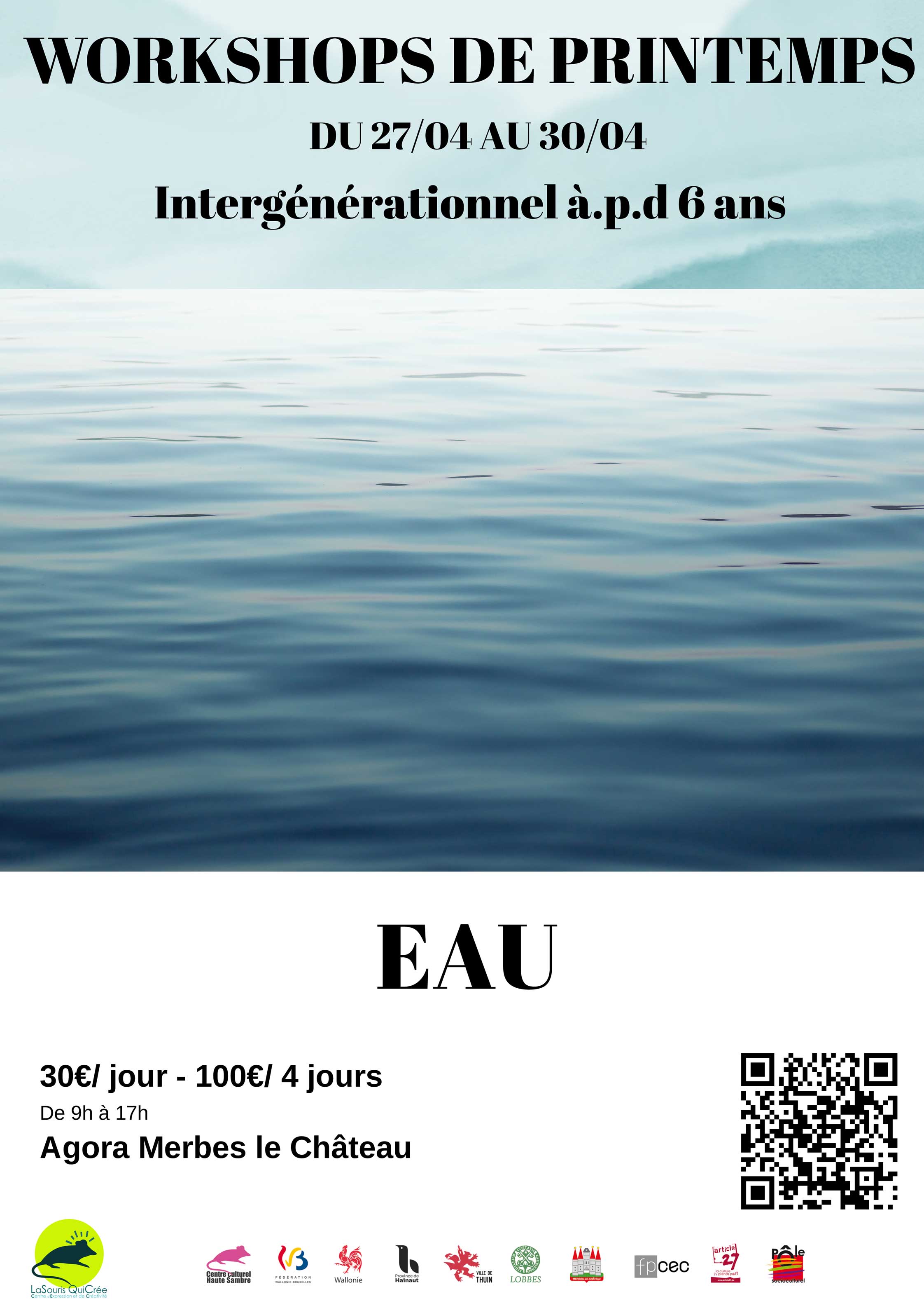 Workshops de printemps &laquo; EAU &raquo;