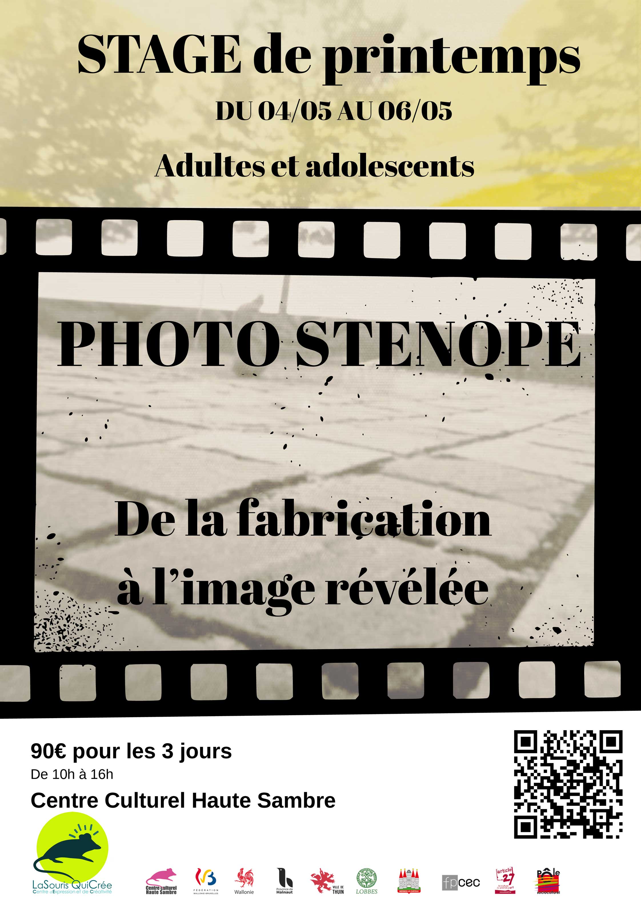 Stage de printemps &laquo; Photo St&eacute;nop&eacute; &raquo;