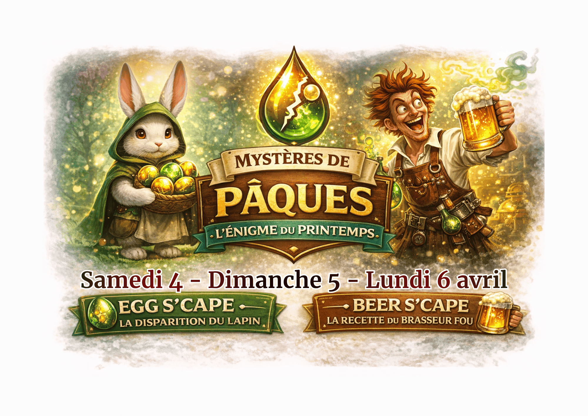 Egg'Scape et Beer'Scape 