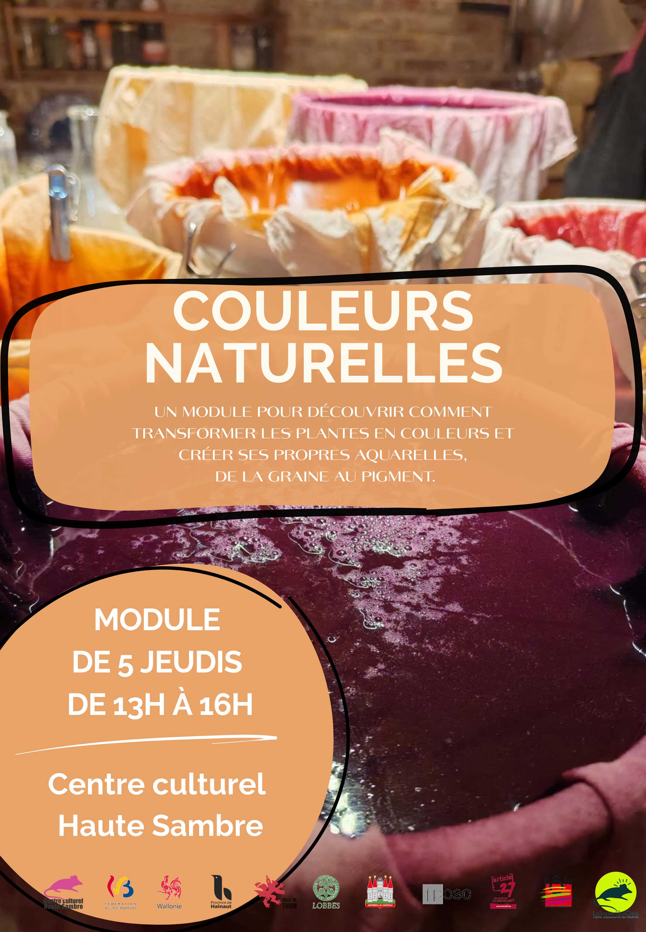 Atelier : Couleurs naturelles