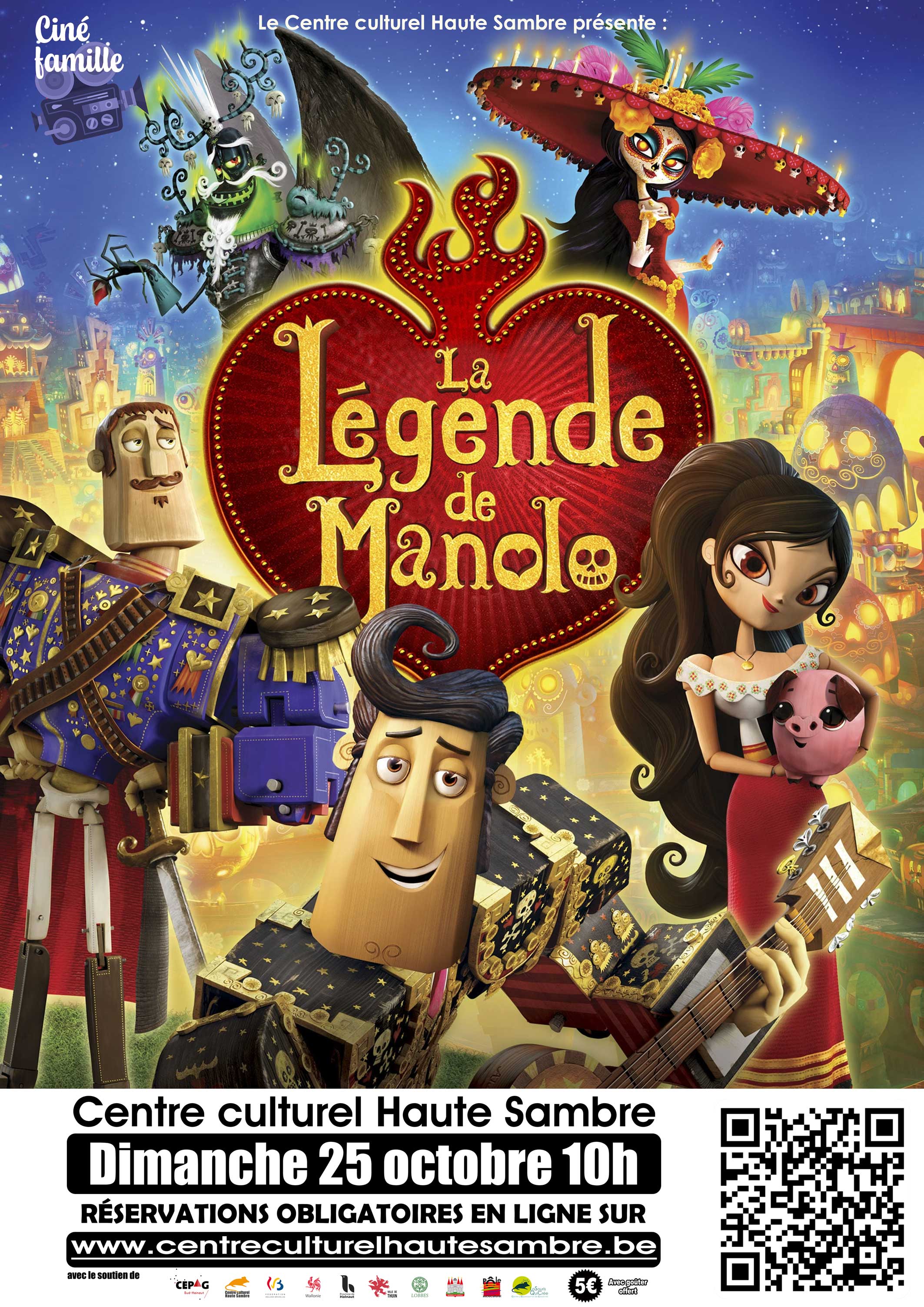 Cin&eacute;-Familles &agrave; Thuin &laquo; La l&eacute;gende de Manolo &raquo;