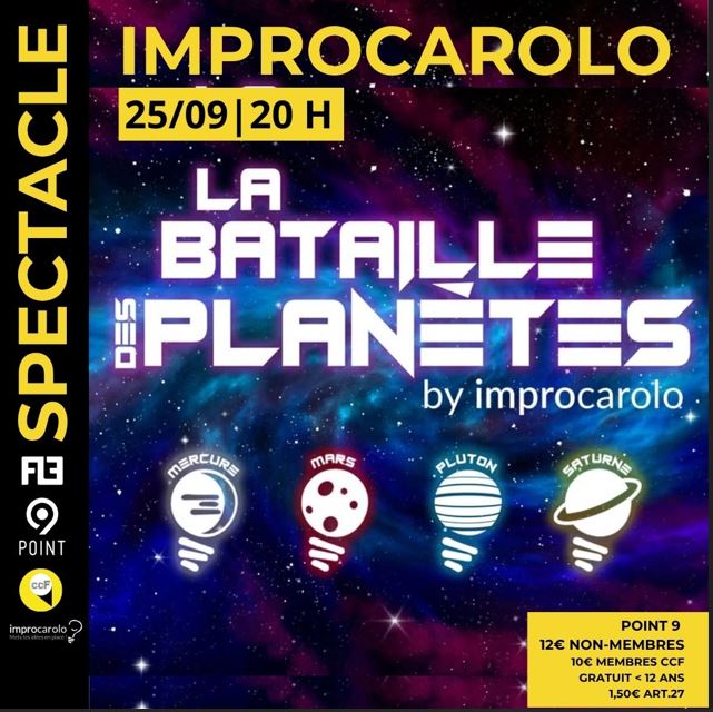 Improcarolo | La Bataille des Plan&egrave;tes 