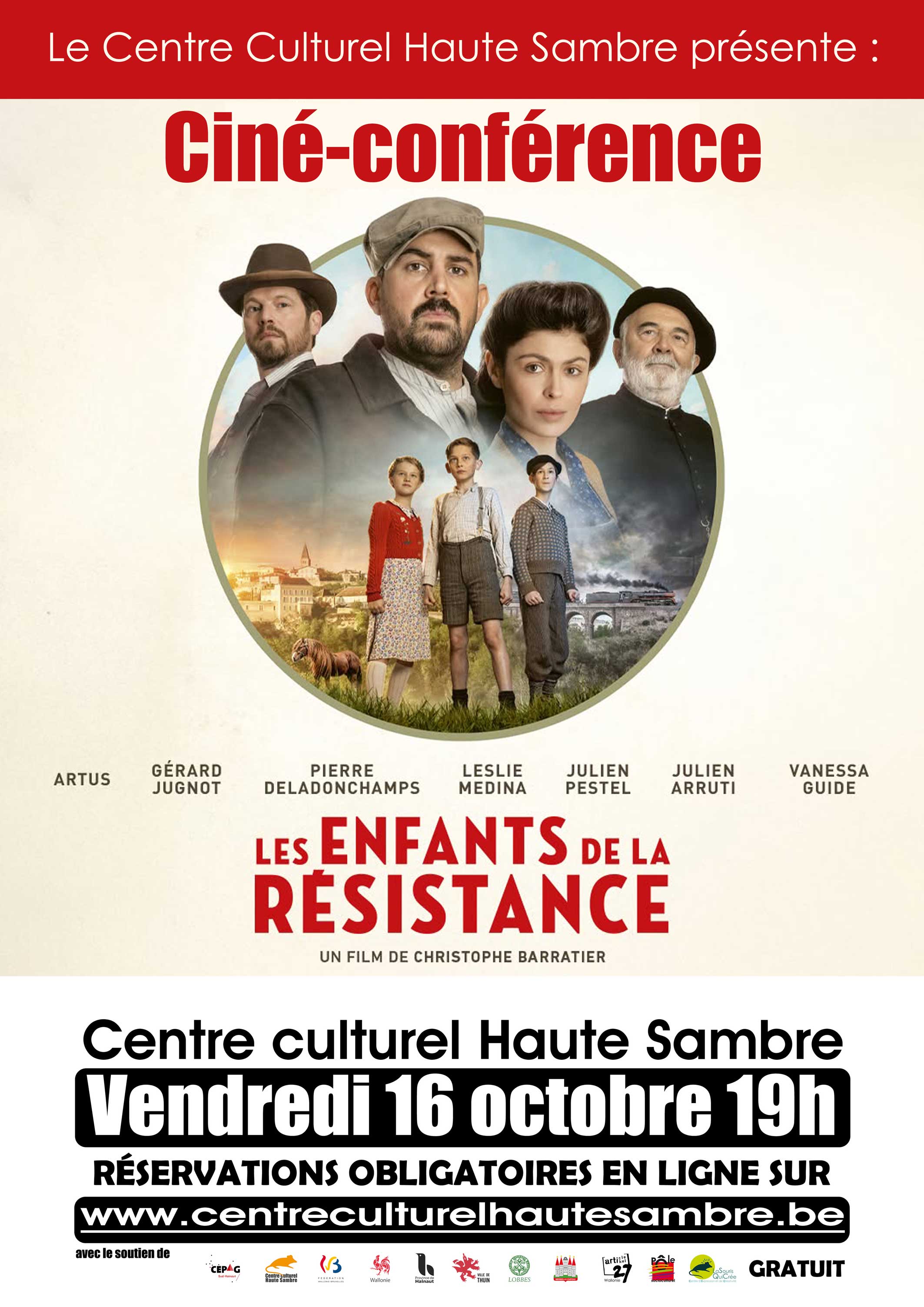 Cin&eacute;-conf&eacute;rence &laquo; Les enfants de la r&eacute;sistance &raquo;