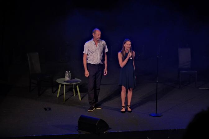 Thierry Piron et Lola Destercq