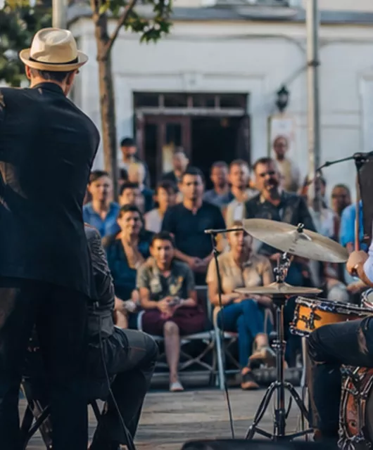 concert en ext&eacute;rieur