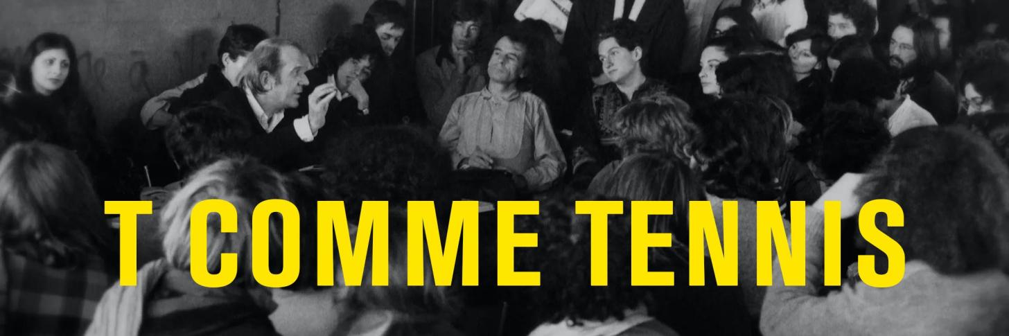 Intervention de Gilles Deleuze à l'université de Vincennes en 1975 ©Arte