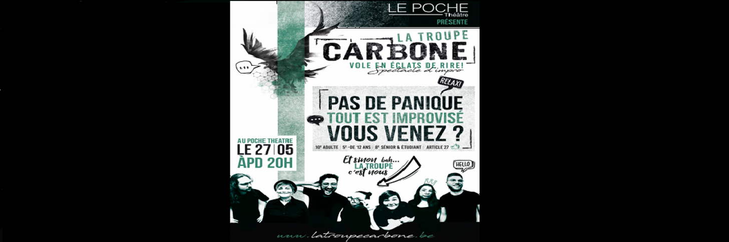 Impro : La troupe Carbone vole en éclats de rire !