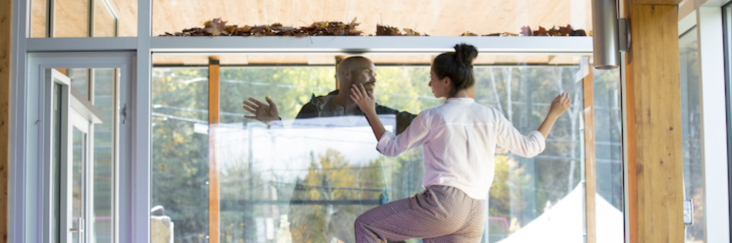 Duo en vitrine
