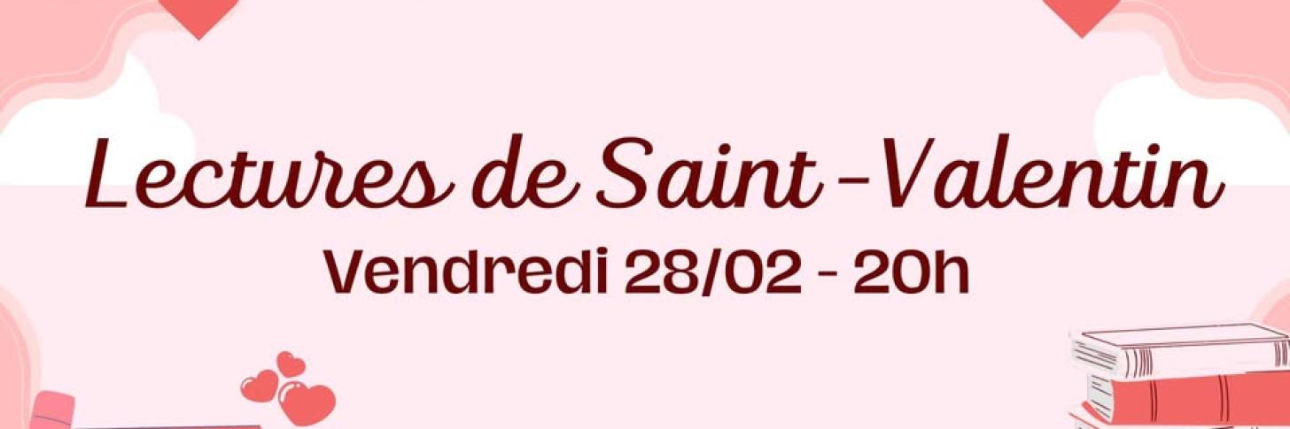 Lecture "silencieuses" de Saint-Valentin