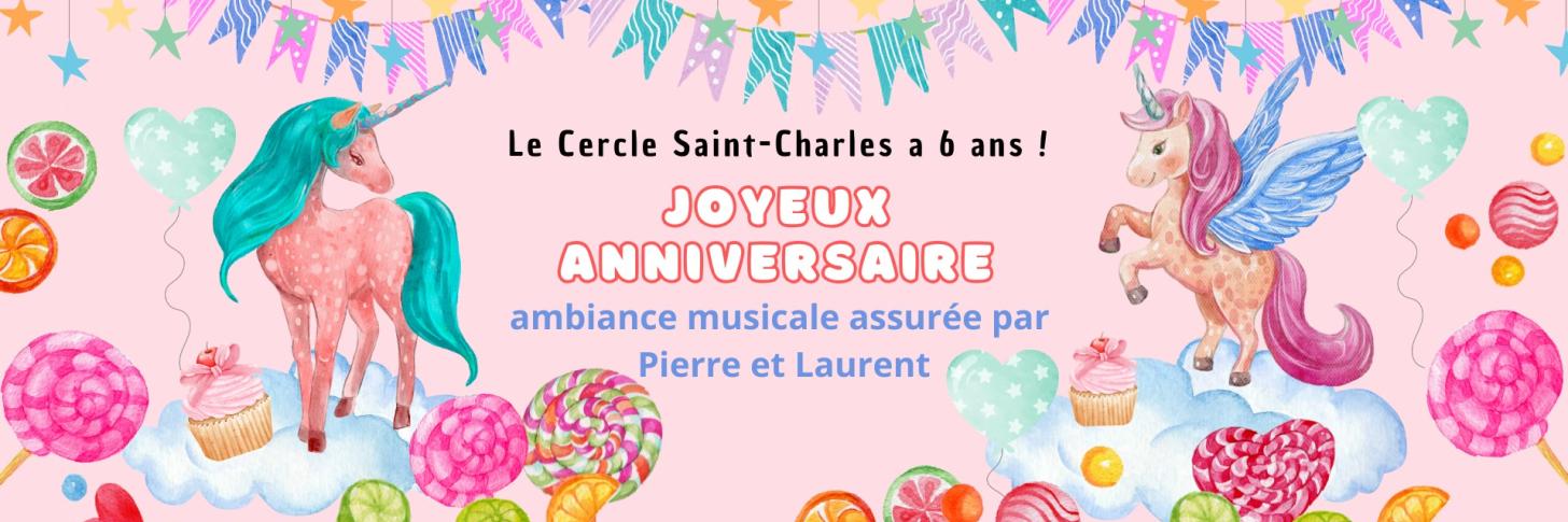 Jeudredi d'anniversaire au Cercle Saint-Charles