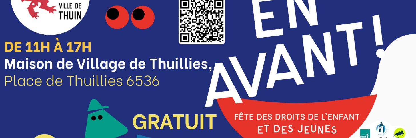 EN AVANT ! 2025 : Fête des droits des enfants et des jeunes à Thuillies