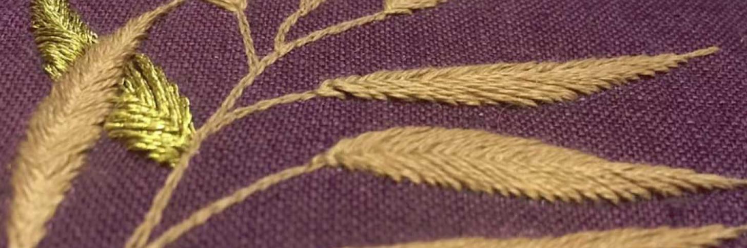 Atelier : Broderie végétale