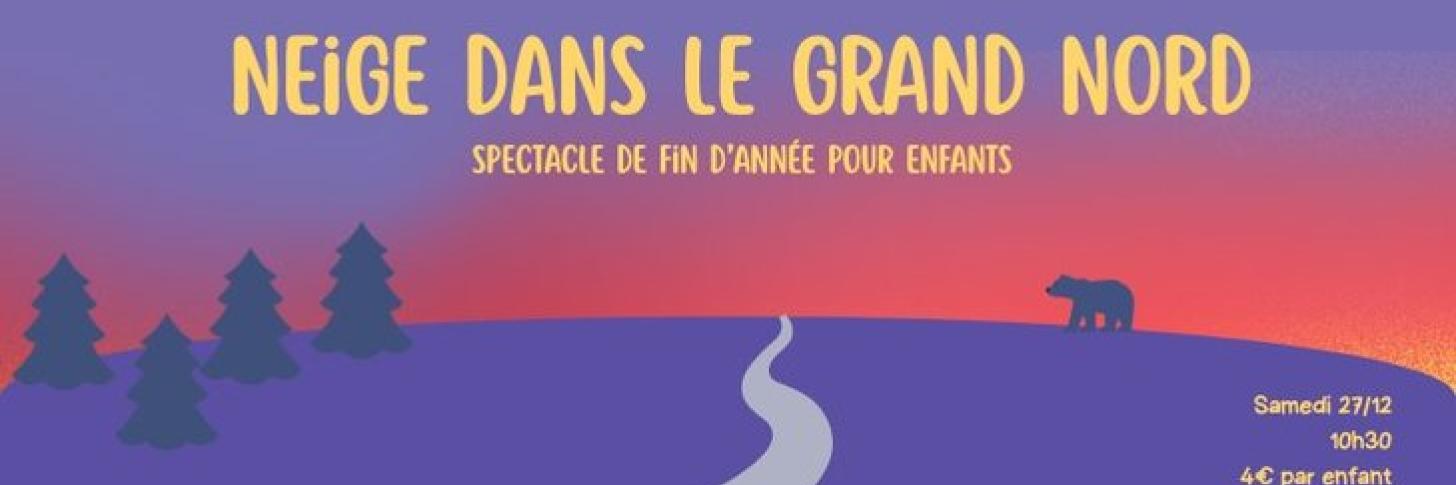 Neige dans le Grand Nord