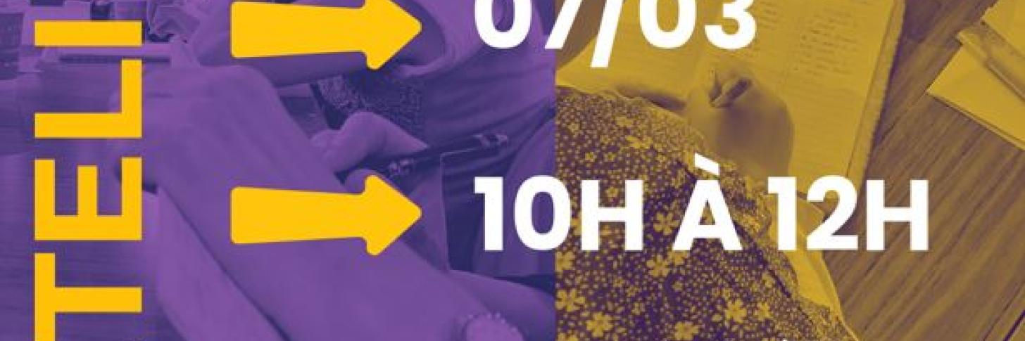 Atelier d'&eacute;criture