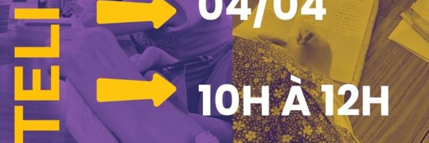 Atelier d'&eacute;criture