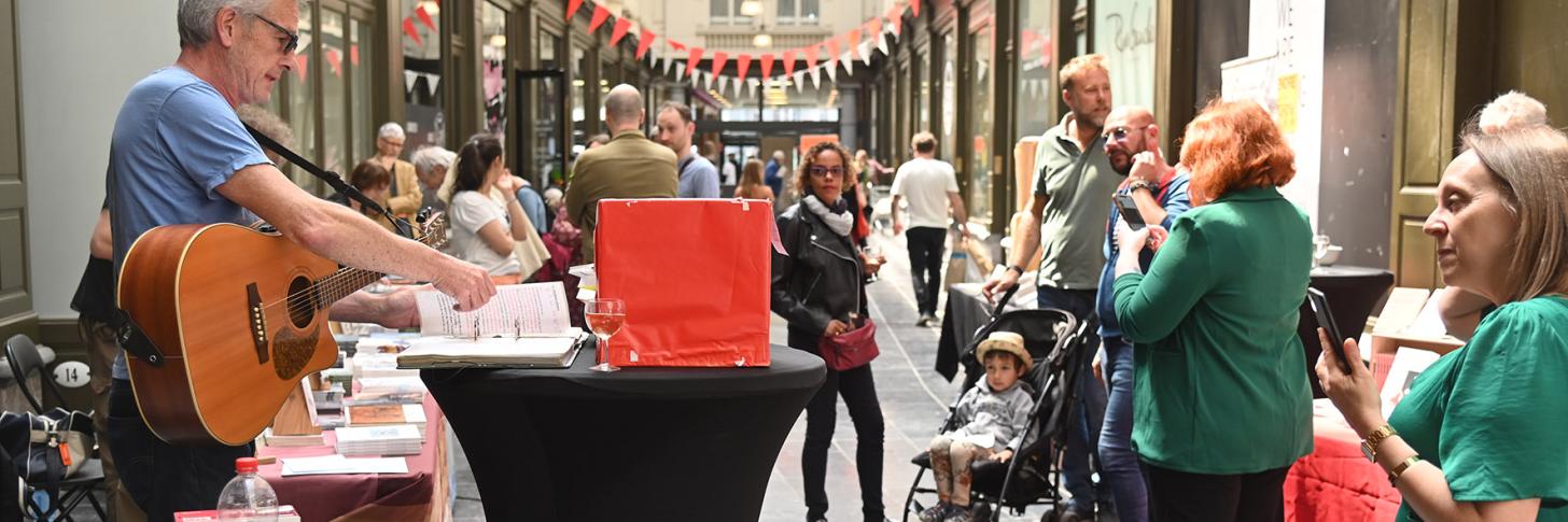 L'exquise livrerie dans le Passage de la Bourse