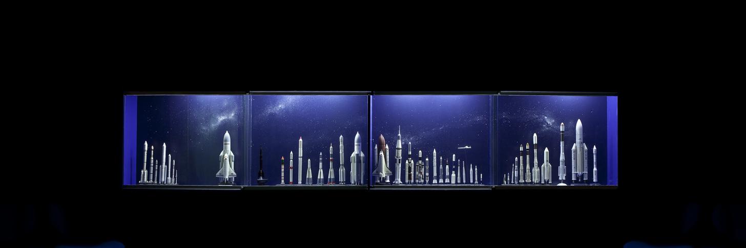 St&eacute;phanie Roland, Rocket museum, s&eacute;rie Ideal City, 2013. &copy; St&eacute;phanie Roland