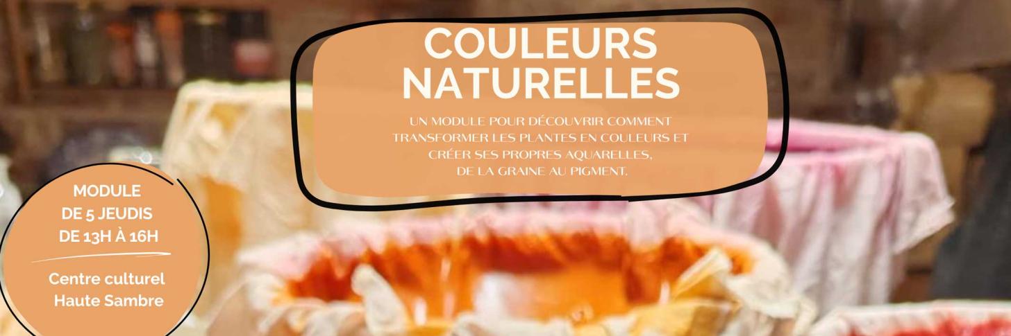 Atelier : Couleurs naturelles