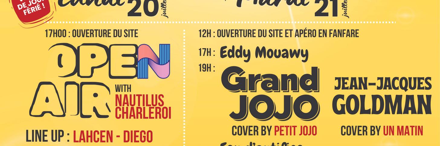 F&ecirc;te Nationale▐ 20/21 Juillet 2026▐ Ham sur Heure