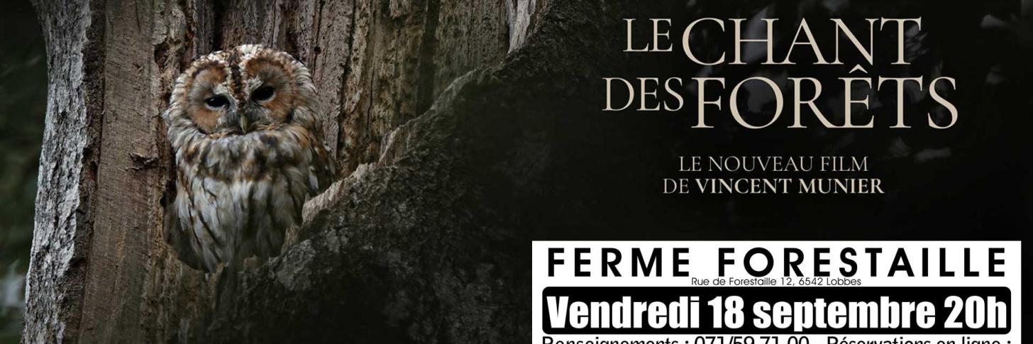 Cin&eacute;-doc : Le Chant des for&ecirc;ts &agrave; Lobbes