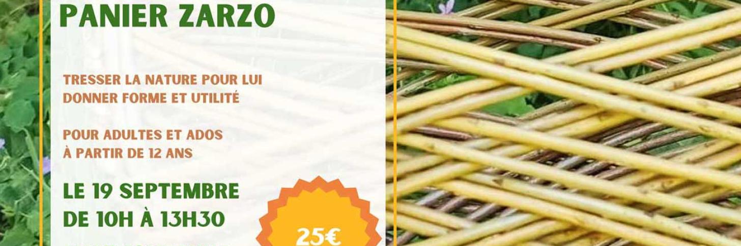 Workshop : Panier Zarzo dans le cadre de &laquo; Forestaille en f&ecirc;te &raquo; 2026