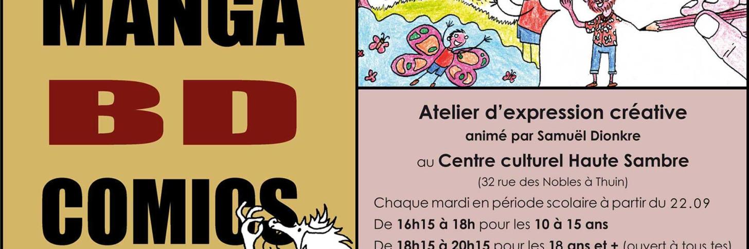 Atelier d&rsquo;expression cr&eacute;ative &laquo; Manga-BD-Comics &raquo; 2026-2027
