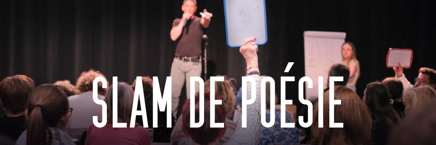 Slam de po&eacute;sie
