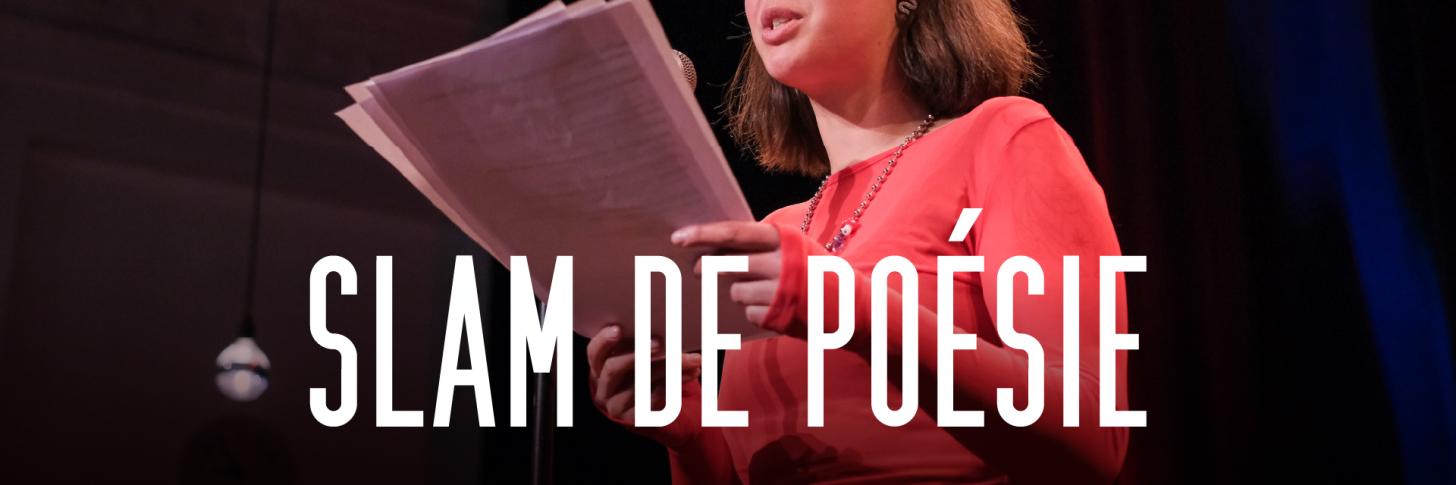 Slam de po&eacute;sie