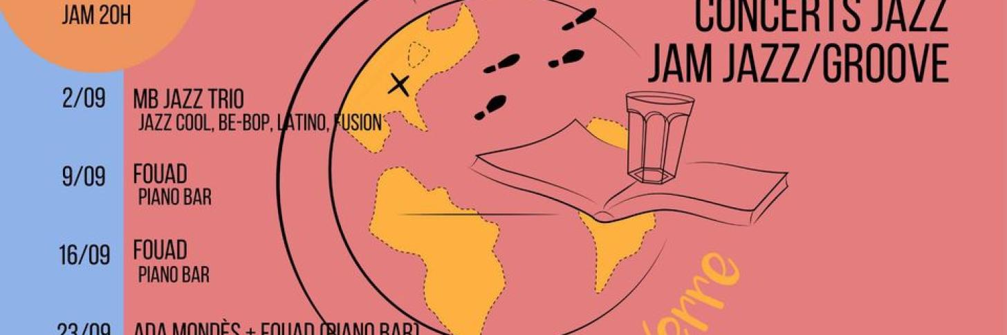 Livre ou Verre - Concerts Jazz - Jam Jazz Groove