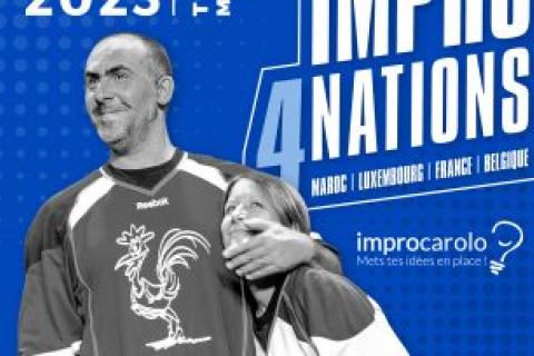 l'affiche de la piece de theatre impro4nation