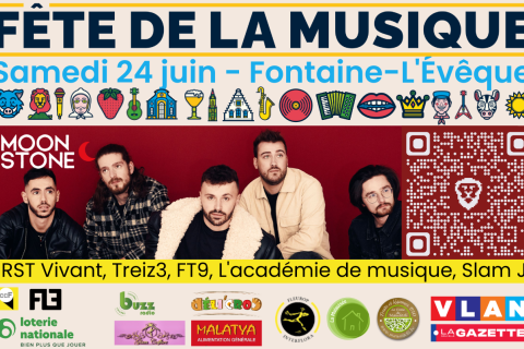 f&ecirc;tes de la musique avec tous nos sponsors 