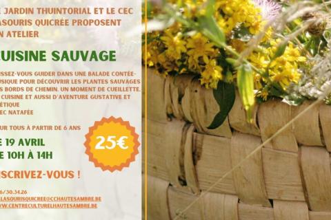 Workshop : Cuisine Sauvage