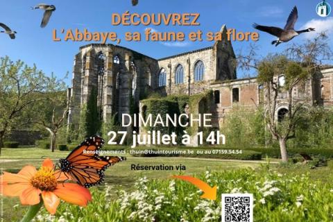 Visite guidée : "L'Abbaye d'Aulne, sa faune et sa flore"