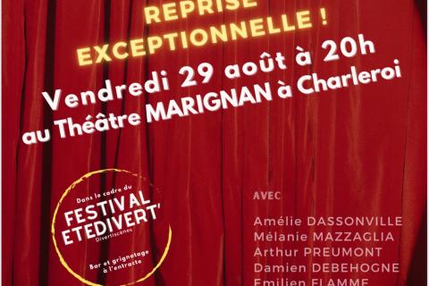 Affiche spectacle L'heureux élu