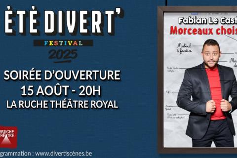 Fabian Le Castel - soirée d'ouverture festival Eté Divert'