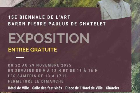 15e Biennale de l'Art Baron Pierre Paulus de Châtelet